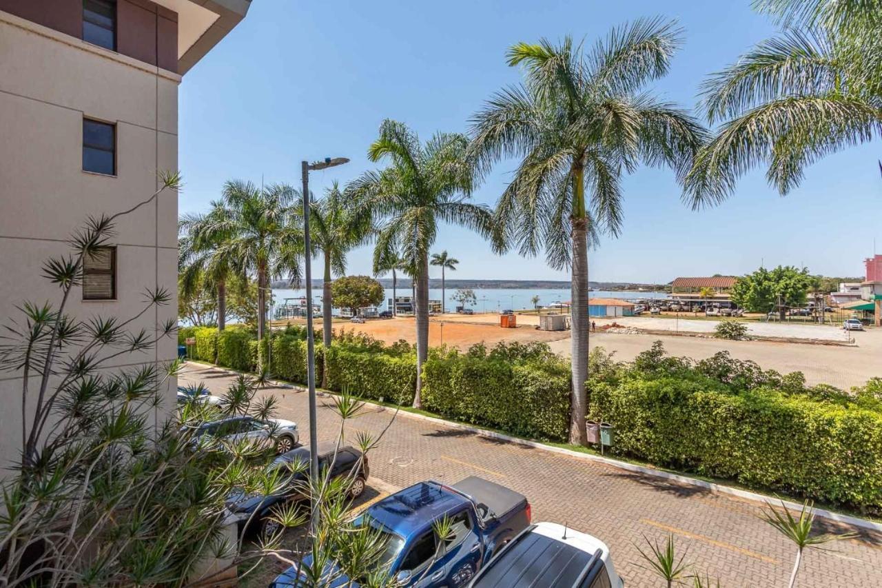Flat No Life Com Espetacular Vista Do Lago Brasilia Exterior photo